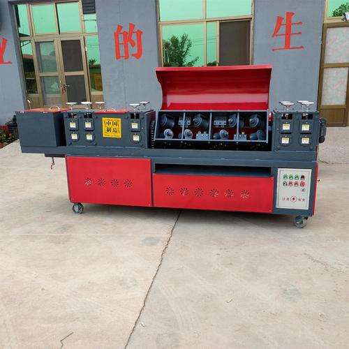 钢管调直机除锈刷漆一体大型钢筋全自动流水线小型大棚脚手架矫正