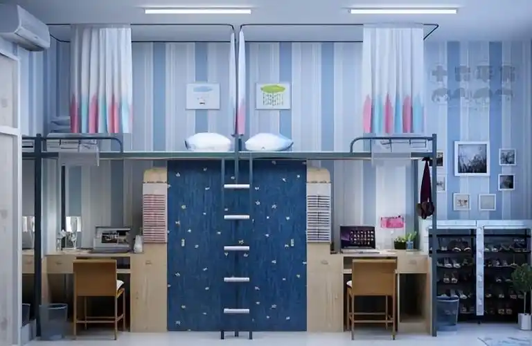 宿舍装饰图片女生温馨(大学) - 赤虎壹号