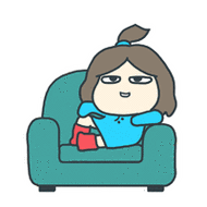 沙发抖腿抖腿 - 熊泥泥表情包(原版)_动图_可爱_搞笑表情