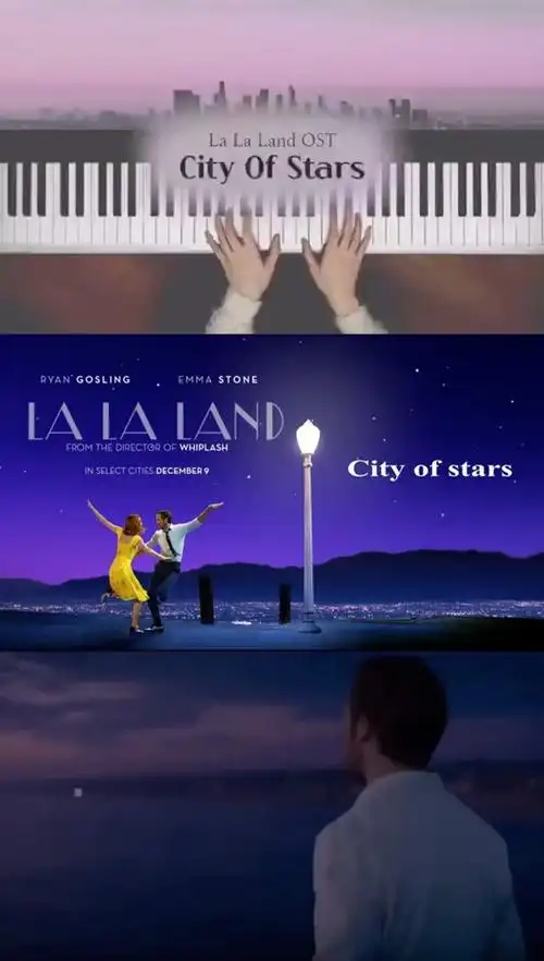钢琴弹奏版cityofstars爱乐之城