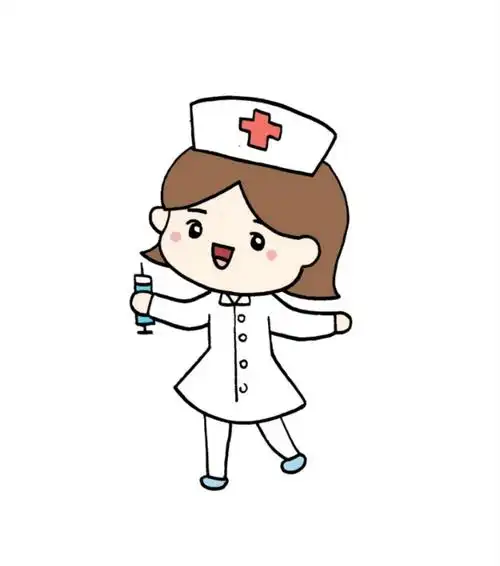 护士简笔画