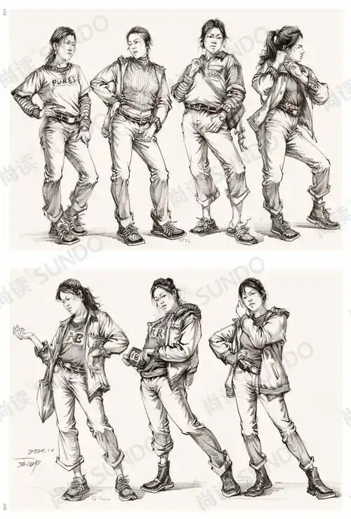 超级导师2人物速写临摹范本央美王帅配套视频教学全方位综合体系训练