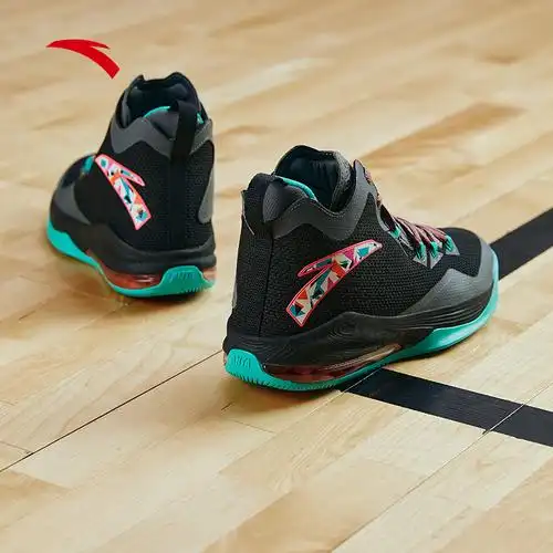 安踏神盾篮球鞋男官网旗舰春夏季2021新款男鞋实战球鞋高帮运动鞋