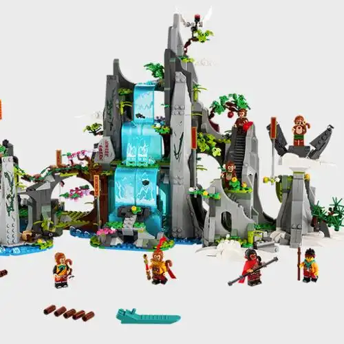 新品发售lego乐高悟空小侠系列80024传奇花果山