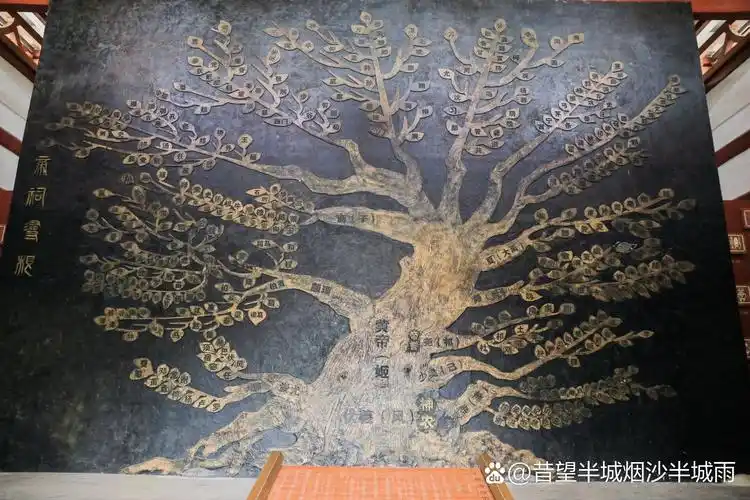 中华姓氏起源图在此,我乃炎帝后裔