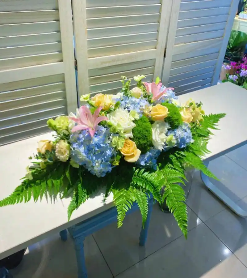 会议桌花,签到台花制作教程 基础款的会议桌花,签到台花教程,基本的