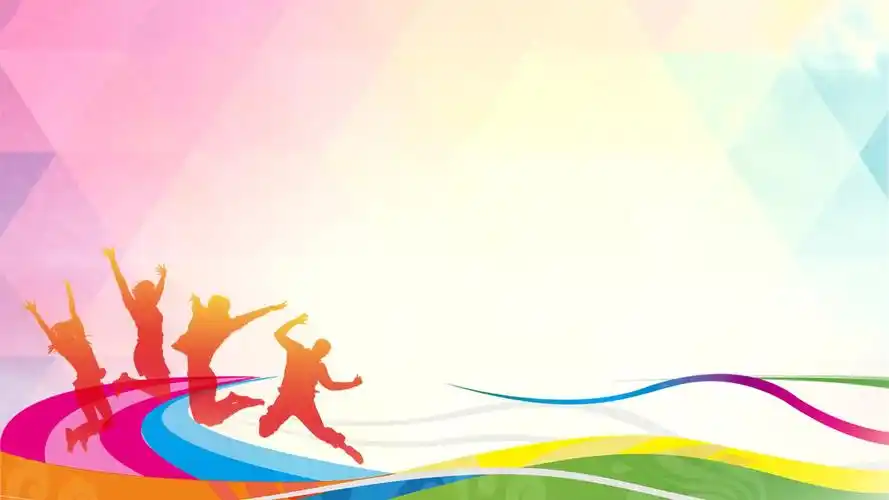 共青团团委五四青年节志愿者青春ppt背景