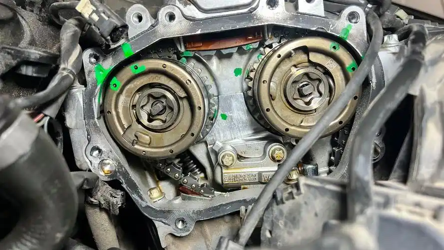 276发动机高清正时图