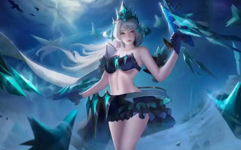 王者荣耀:虞姬-启明星使同人泳装p图_哔哩哔哩bilibili