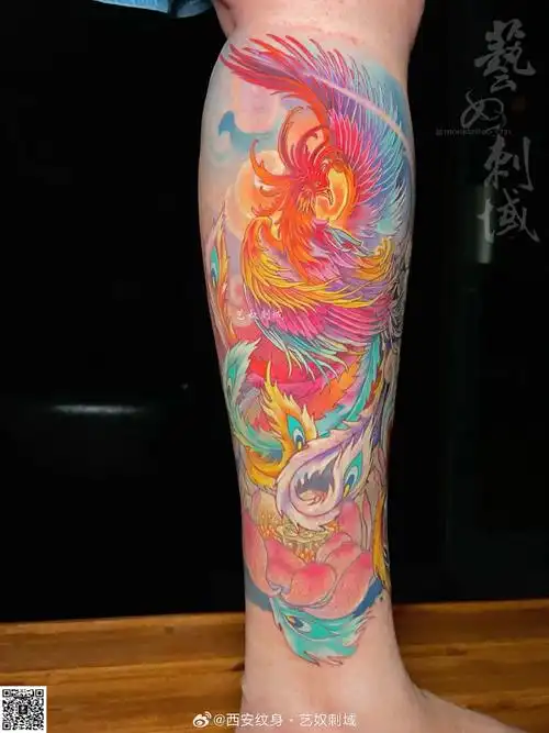 西安原创纹身##纹身##遮盖纹身##莲花纹身##纹身,胎记,疤痕,遮盖