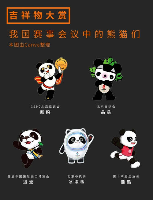 北京冬奥会吉祥物又是熊猫对比下阿里动物园我终于知道吉祥物该怎么