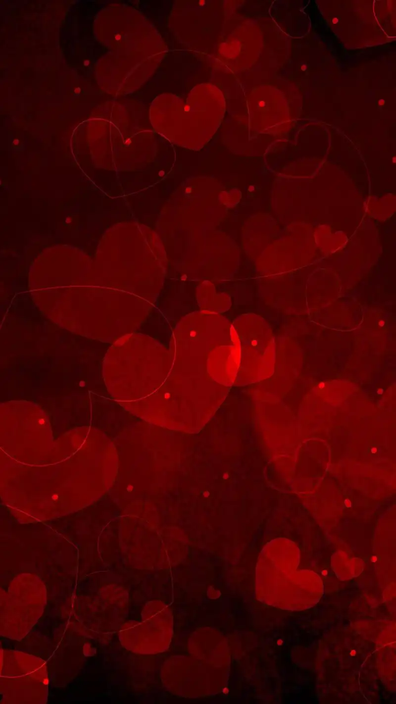 情人节主题浪漫爱心手机壁纸
