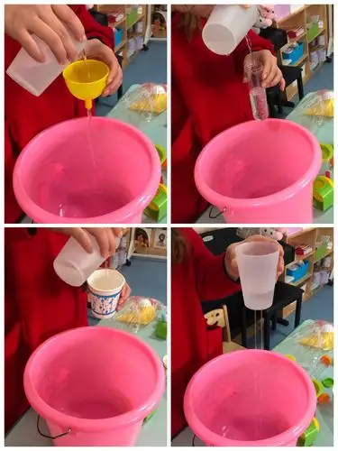 小一班科学实验课——神奇的水