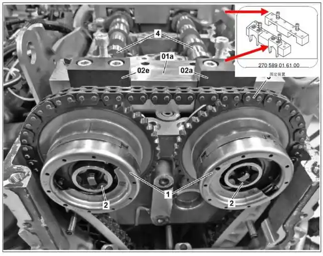 奔驰m274发动机正时拆装攻略指导