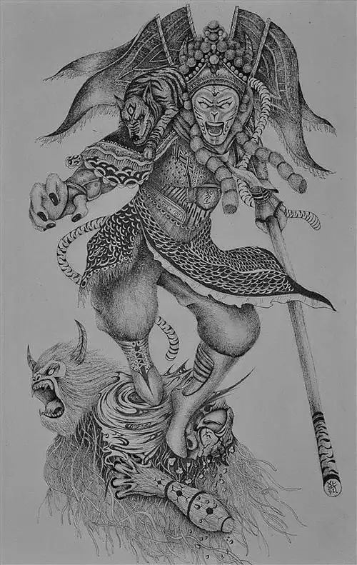 《圣—心中的孙悟空》 br>幼年时向往自由不羁, br>单纯快乐, br>无忧