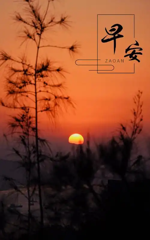 早安旭日东升唯美景色640x1136分辨率查看