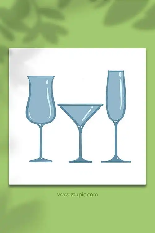 高脚杯卡通图片-高脚杯卡通素材下载-众图网