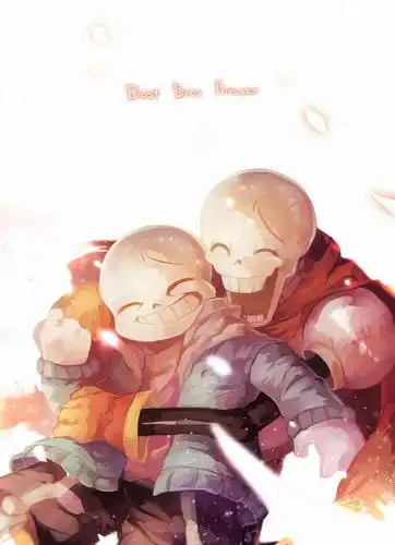 传说之下英文翻译永远最好的兄弟骨兄弟sans和papyrus