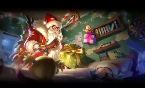 老夫子圣诞老人海报翻新 来自超凡电竞王者荣耀 - 大神