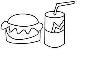 的画法麦当劳可乐简笔画图片大全图片可口可乐怎么画可口可乐简笔画彩