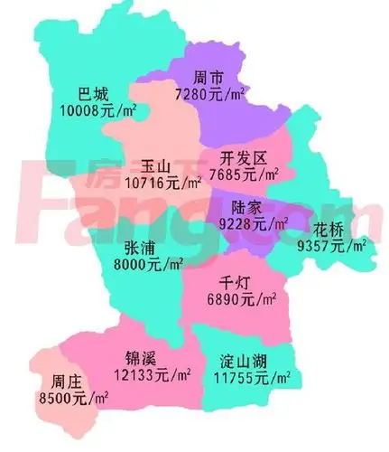 10月昆山新房价地图出炉这几盘低于区域均价