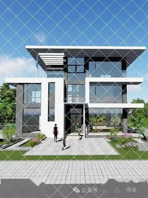 18款极简三层现代风别墅,温厚的质感极简主义三层别墅让人一见倾心!