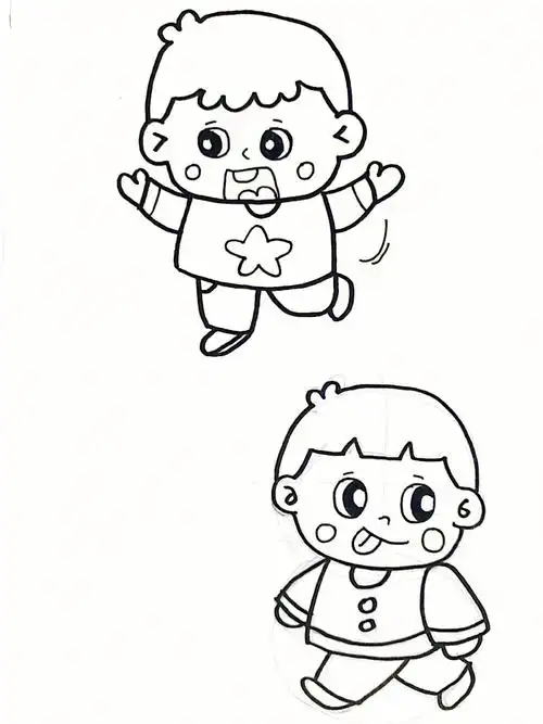 主题画人物动态