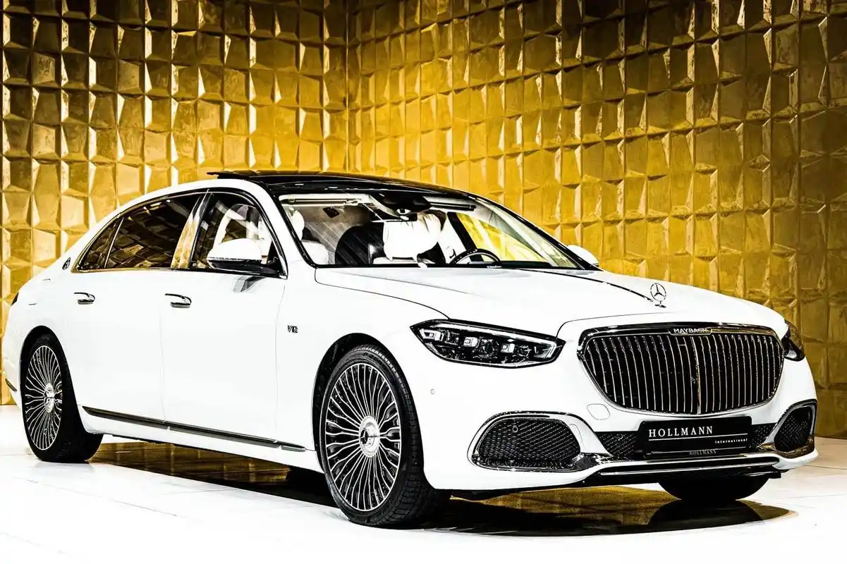 防弹奔驰迈巴赫s680平行进口国六