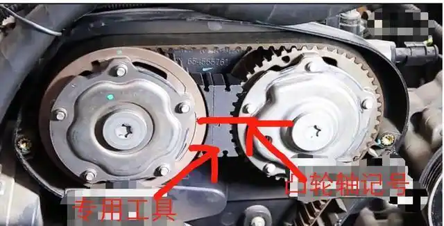 科鲁兹1.6正时对正方法