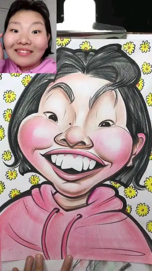 教你画肖像漫画体验课