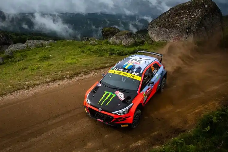 图集:2021赛季wrc葡萄牙站 埃文斯夺冠__凤凰网