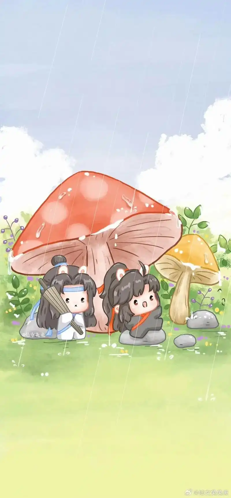 魔道祖师月份壁纸 - 抖音