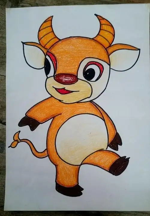 儿童画 插画 简笔画 涂鸦 卡通画 壁纸 素材 蜡笔画 水彩笔 十二生肖