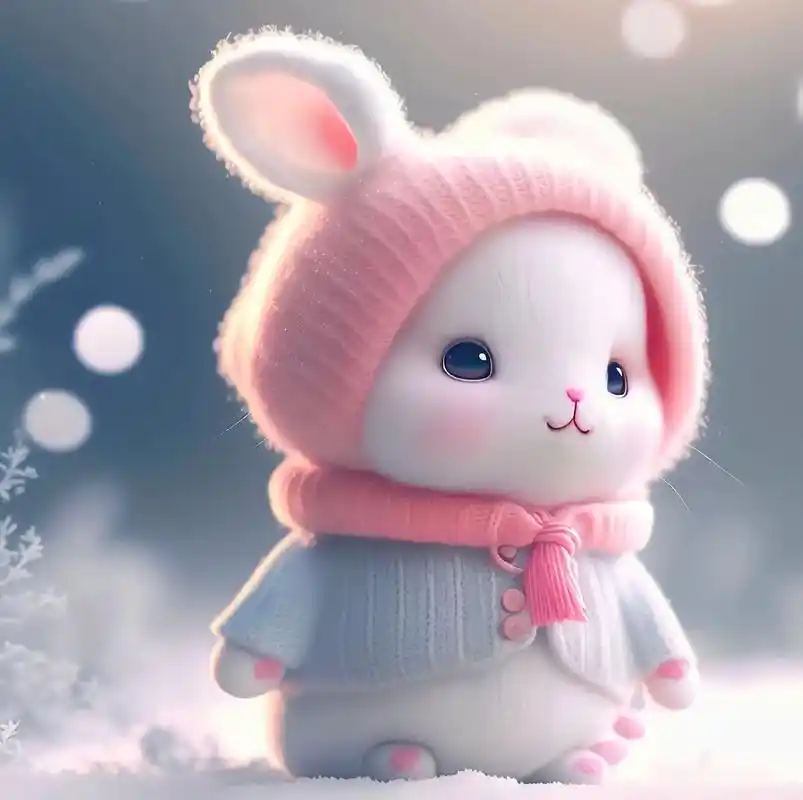 快跨年了给你们准备了一组兔兔头像希望能给你们带来好运气