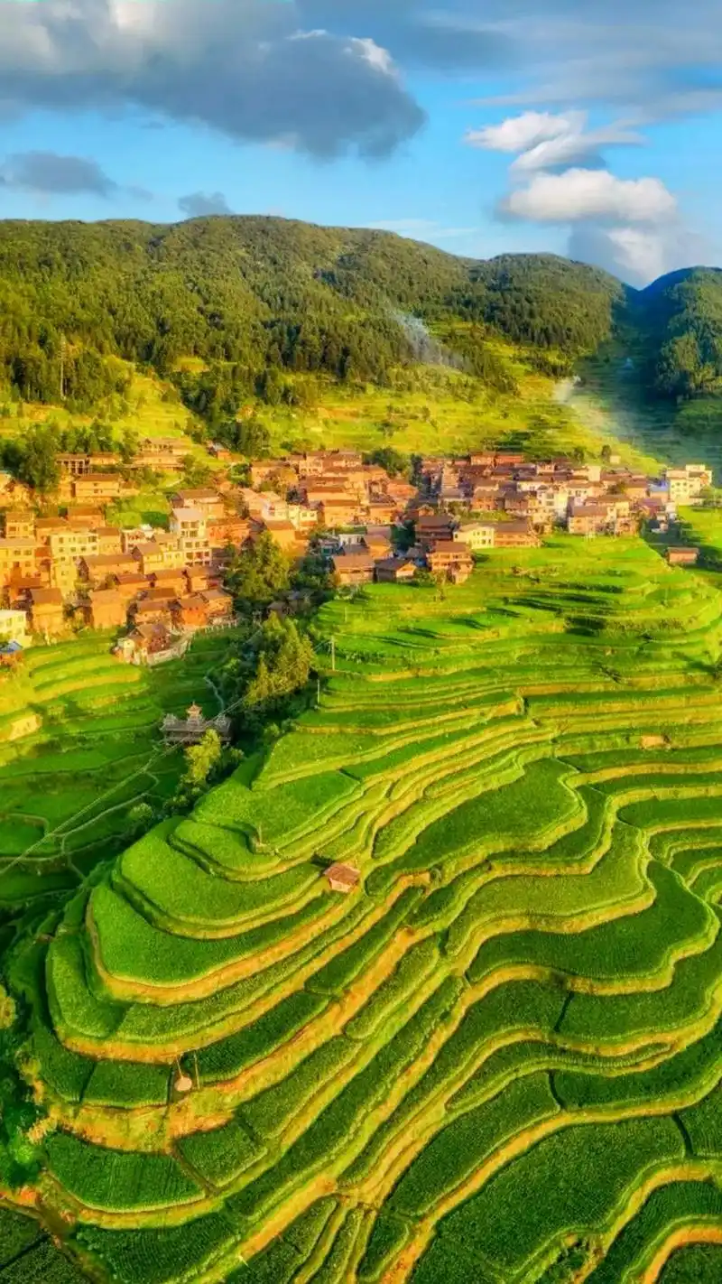 从江加榜梯田旅游区位于贵州省黔东南州从江县加榜乡, - 抖音