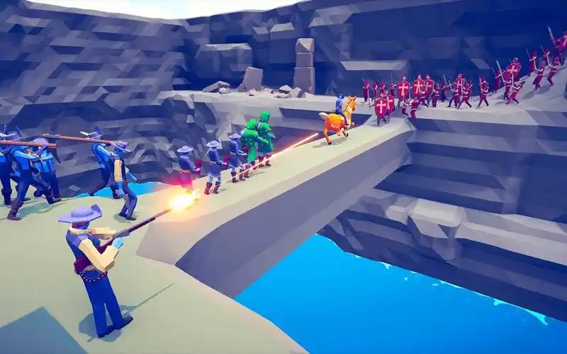 全面战争模拟器:疯狂西部世界 vs 其他小队 79 _ totally accurate