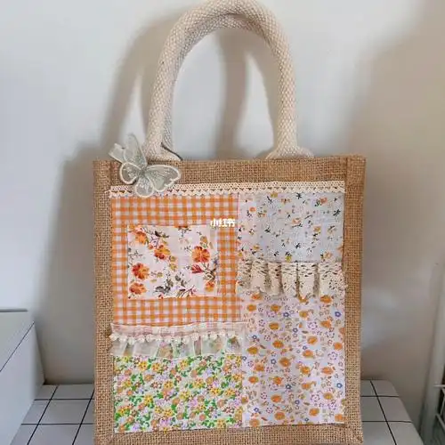 muji无印良品麻袋包diy改造