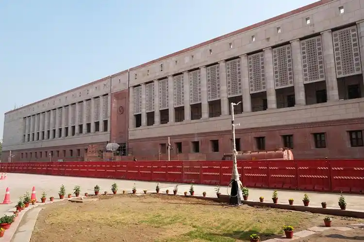 建设中的印度议会大厦(资料图)海外网5月26日电据路透社26日报道,印度