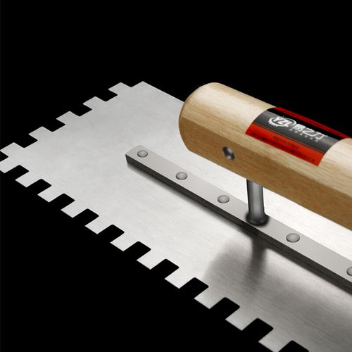 抹子抹泥刀瓦工工具抹灰不锈钢泥工贴瓷砖工具锯齿刮刀装修铺瓷砖定制