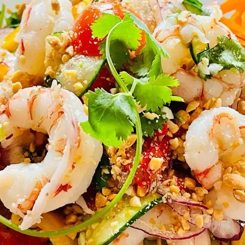 一粒沙泰式凉拌阿根廷红虾仁