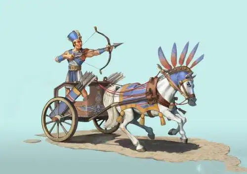 文明6埃及特有单位——maryannu战车射手