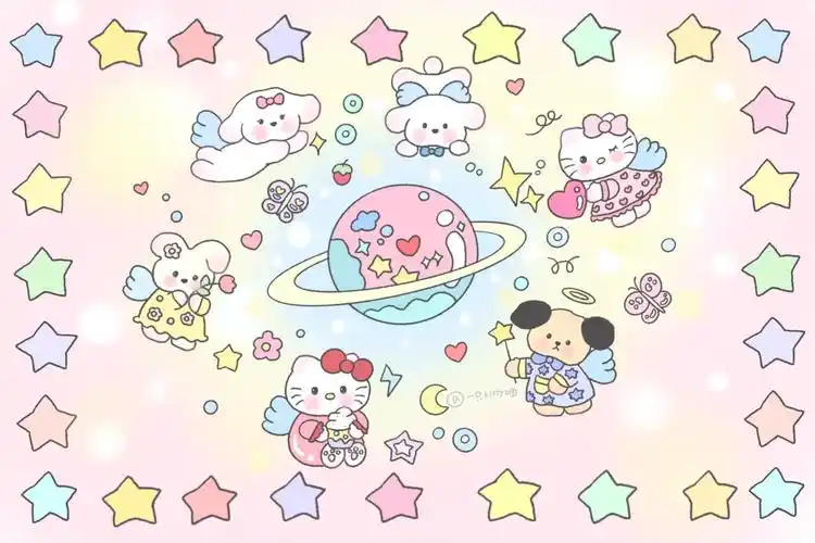 原创#procreate绘画#壁纸#原创插画#电脑壁纸#可爱壁纸#电脑桌面壁纸