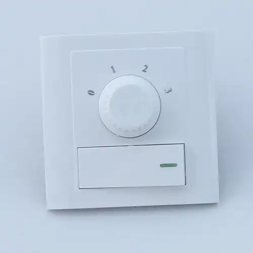 吊扇灯风扇灯 壁控 调速 灯开关墙控 白色香槟色可选