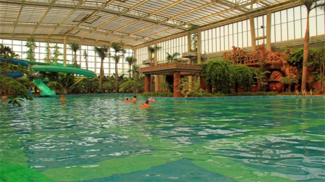 天津龙达温泉生态城1晚 双早 双人天津海昌极地海洋公园等多景点门票