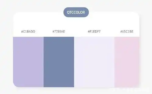 清新淡雅的色彩搭配方案