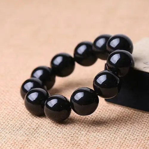 天然黑珊瑚 海铁树 铁木 1.6-2.2手串 佛珠 批发