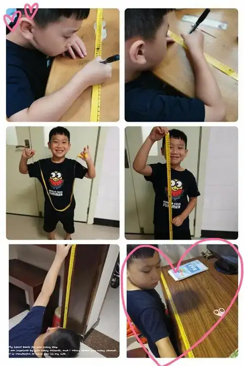 你看,我用学习到的知识,做了一个独一无二的米尺.