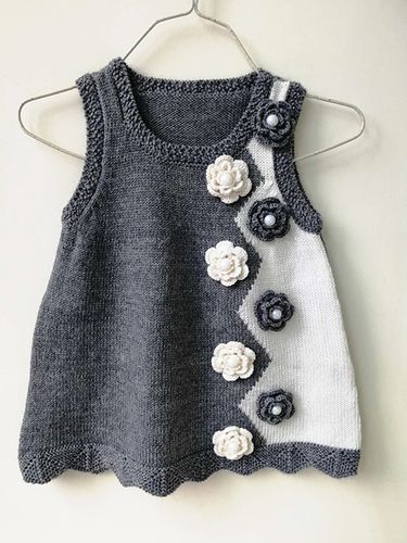 新款纯手工编织羊毛线裙 婴幼儿童背心裙 宝宝毛衣裙 马夹裙