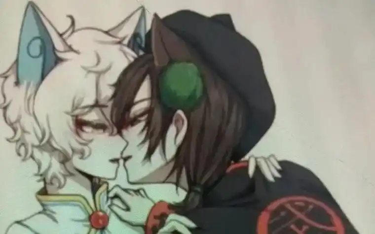 拟人 #嗑cp #京剧猫武白cp - 抖音