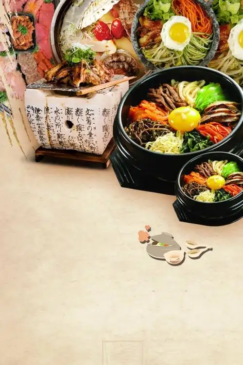 传统韩国风韩国料理免抠素材免费下载_觅元素51yuansu.com